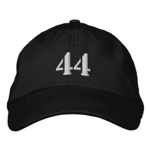 Brodée Numéro 44 Casquette ajustable personnalisé
