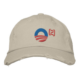 Brodée Obama Casquette de baseball carré