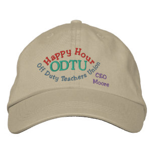 Brodée ODTU - Casquette enseignant