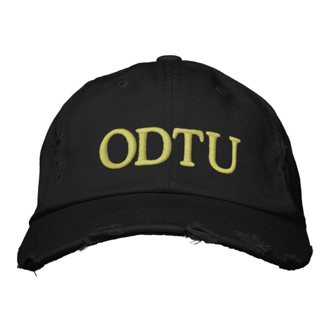 Brodée ODTU - Enseignants hors service Casquette syndical (Devant)
