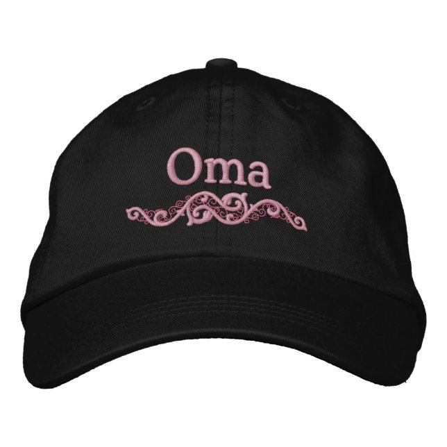 Brodée Oma grand-mère Casquette brodé personnalisé (Devant)