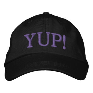 Brodée OUI ! Funny Optimist Casquette brodé