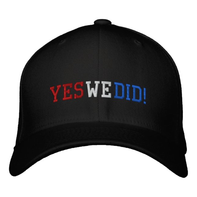 Brodée Oui, nous avons brodé le Casquette (Devant)