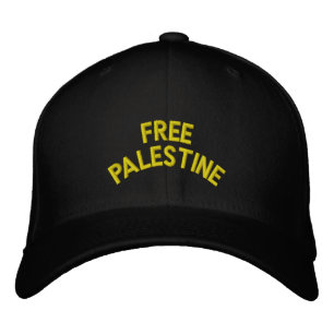 Brodée Palestine libre : Casquette de baseball personnali