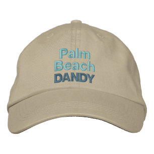 Brodée PALM BEACH DANDY casquette