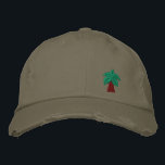 Brodée Palm Tree Casquette désorganisé<br><div class="desc">Palm Tree Casquette désorganisé</div>