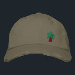Brodée Palm Tree Casquette désorganisé<br><div class="desc">Palm Tree Casquette désorganisé</div>
