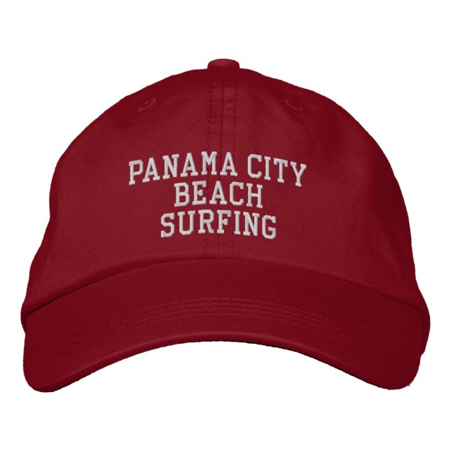 Brodée Panama City Florida Casquette de baseball brodé (Devant)