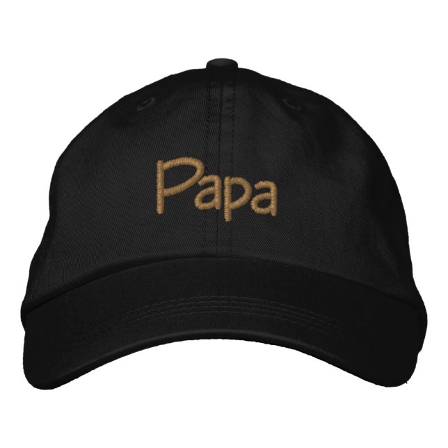 Brodée Papa Casquette brodé (Devant)