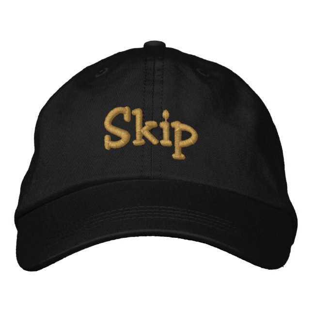 Brodée Passer le Casquette / Casquette de baseball person (Devant)