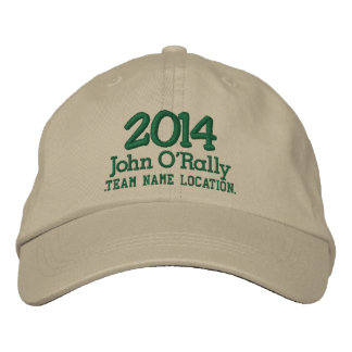 Brodée Personnaliser Casquette 2014 Votre nom Votre jeu