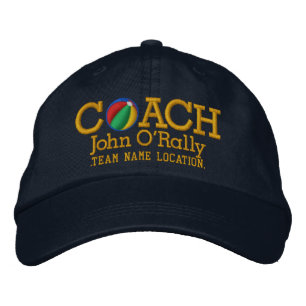 Brodée Personnalisez Beach ball Coach Casquette Votre nom