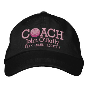 Brodée Personnalisez Hockey Coach Casquette Votre nom!