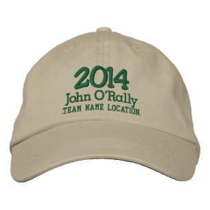 Brodée Personnalisez le casquette 2014 votre nom votre