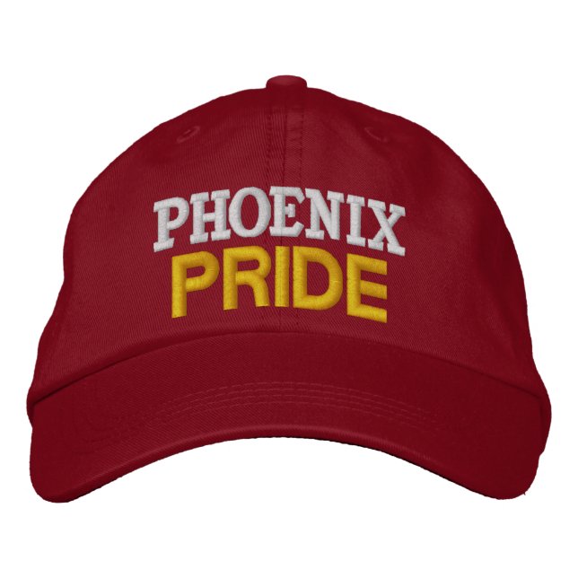 Brodée Phoenix Pride Casquette (Devant)
