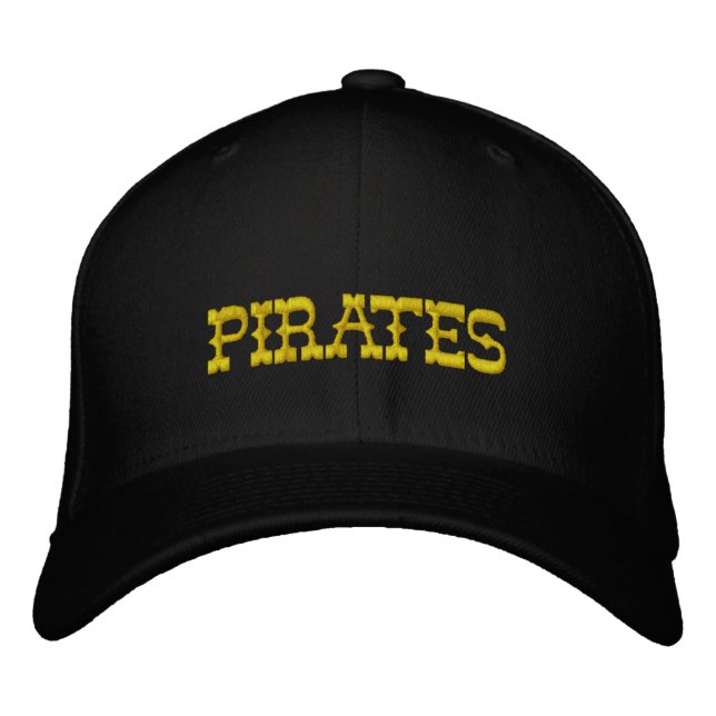 Brodée Pirates Casquette de baseball (Devant)