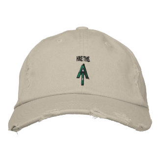 Brodée Piste Appalachian Casquette "Randonnée ceci".