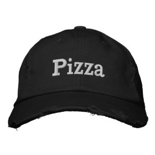 Brodée Pizza Casquette brodé