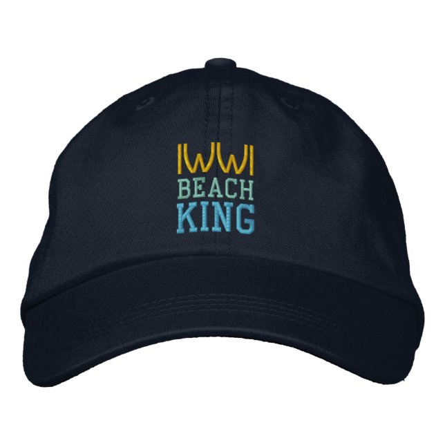 BRODÉE PLAGE KING CASQUETTE (Devant)