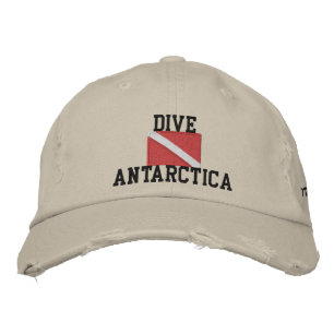 Brodée Plongée Antarctique Casquette de baseball en dét