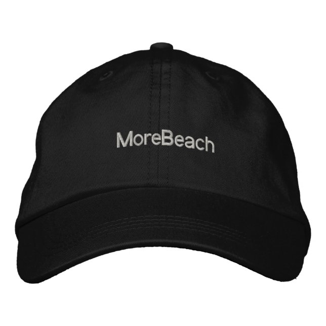 Brodée Plus de Casquette de plage (Devant)