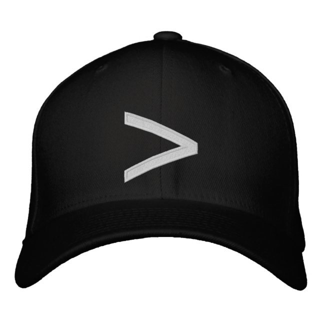 Brodée Plus grand que le Casquette des signes (Devant)