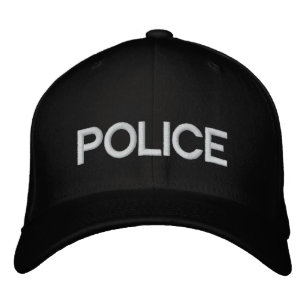 Brodée POLICE Casquette de baseball sur mesure