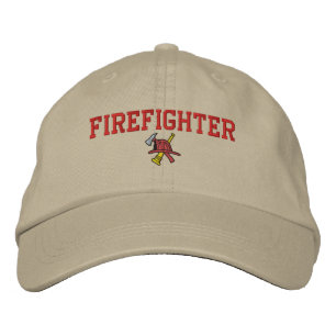 Brodée Pompier Casquette brodé