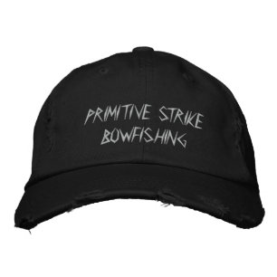 Brodée PRIMITIVE STRIKE BOWFISHING - Casquette brodé