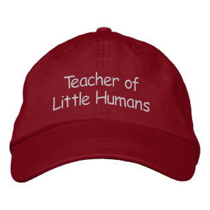 Brodée Professeur De Petits Humains Casquette de baseball