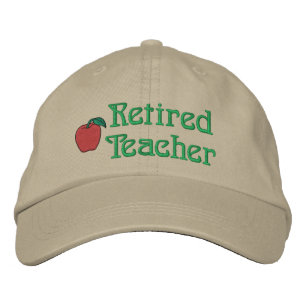 Brodée Professeur retraité Casquette brodé