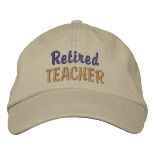 Brodée Professeur retraité Casquette de baseball brodé /