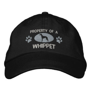 Brodée Propriété d'un Casquette brodé Whippet
