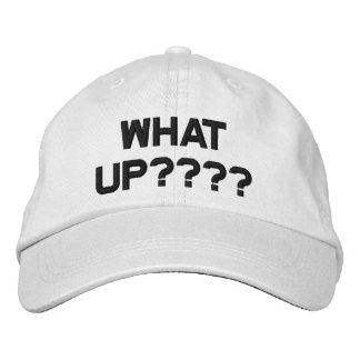 Brodée Quel logo, Casquette de baseball réglable