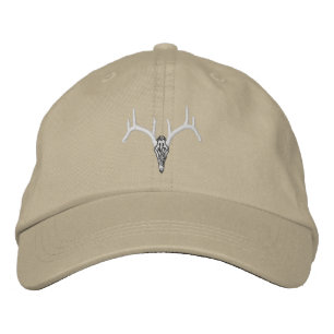 Brodée Rackgrfix Buck Skull Casquette réglable de base