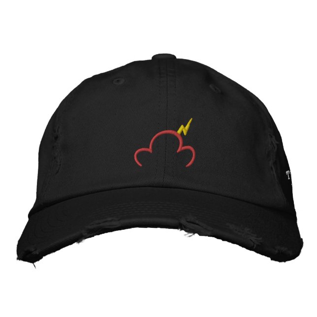 Brodée Ranch Twill Thunderhead avec casquette Logo (Devant)