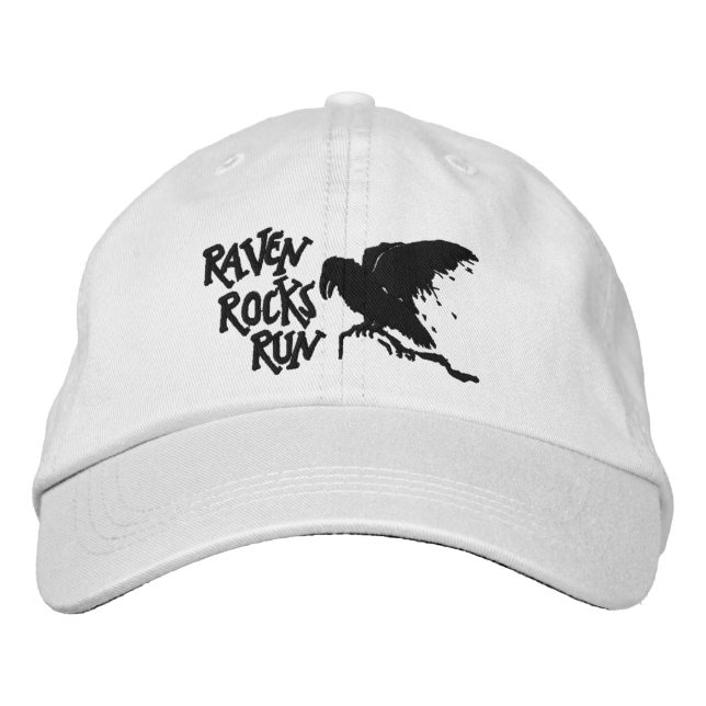 Brodée Raven Rocks Run Casquette (Devant)