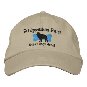 Brodée Règle Schipperkes Casquette brodé
