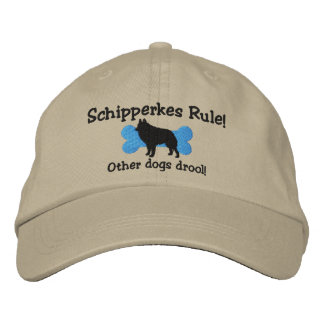 Brodée Règle Schipperkes Casquette brodé