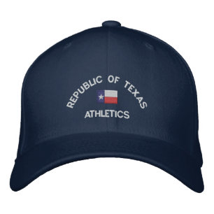 Brodée République du Texas 1836 Customisé Casquette brodé