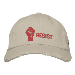 Brodée Résistez au casquette