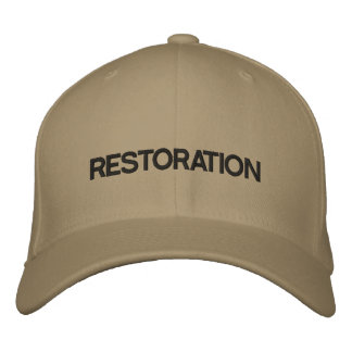 Brodée Restauration Casquette brodé
