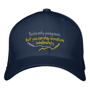 Brodée Rester un Casquette immature
