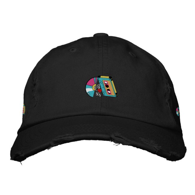 Brodée Rewind Rad Papa Casquette : 80s Beat Headwear (Devant)