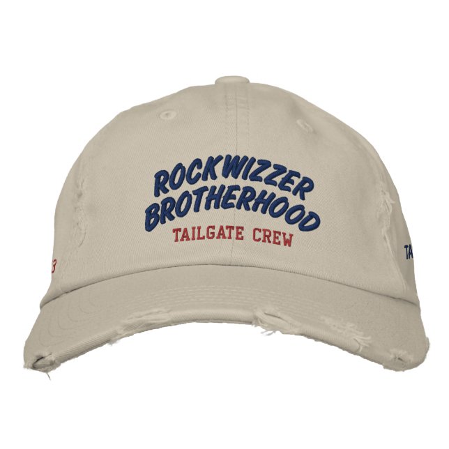 Brodée ROCKWIZZER BROTHERHOOD Tailgate Crew casquette 1 (Devant)