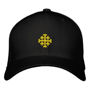 Brodée Royaume de Jérusalem Casquette brodé