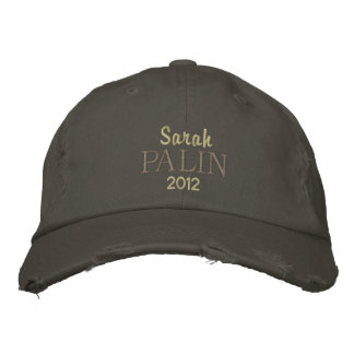 Brodée Sarah, PALIN, 2012, CASQUETTE