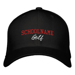 Brodée School Spirit Golf - Casquette brodé - PERSONNALIS