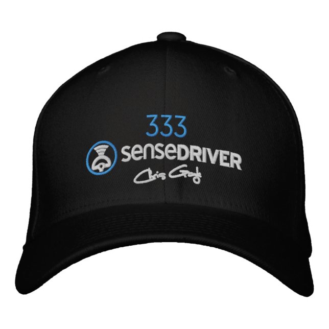Brodée SenseDriver + 333 Chris Gayle Casquette (Devant)