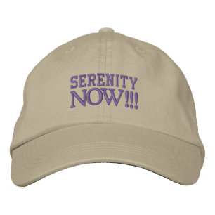 Brodée SÉRÉNITÉ MAINTENANT ! ! ! casquette